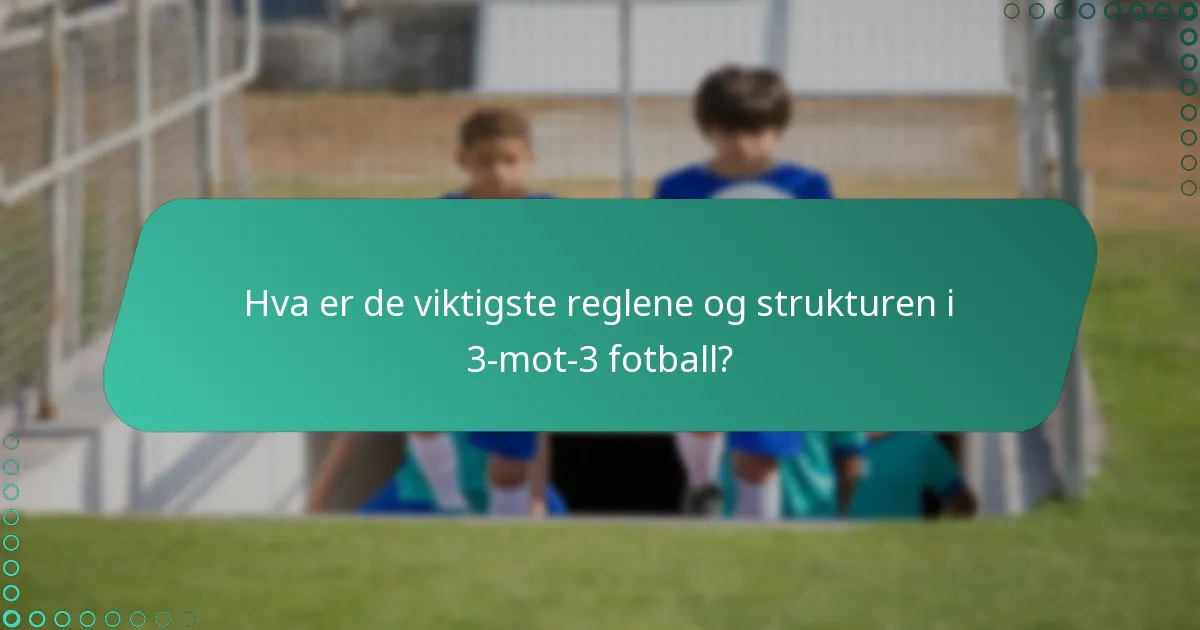Hvordan kan lag tilpasse taktikk midt i kampen i 3-mot-3 fotball?