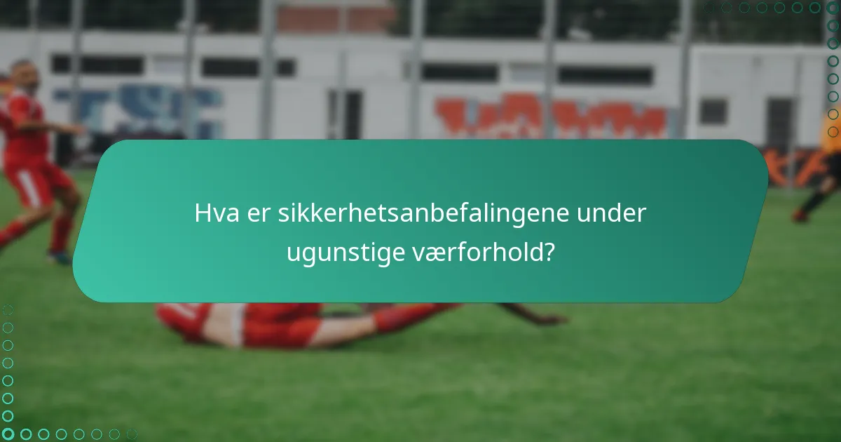 Hva er noen historiske eksempler på væravbrudd i 3-mot-3 fotball?