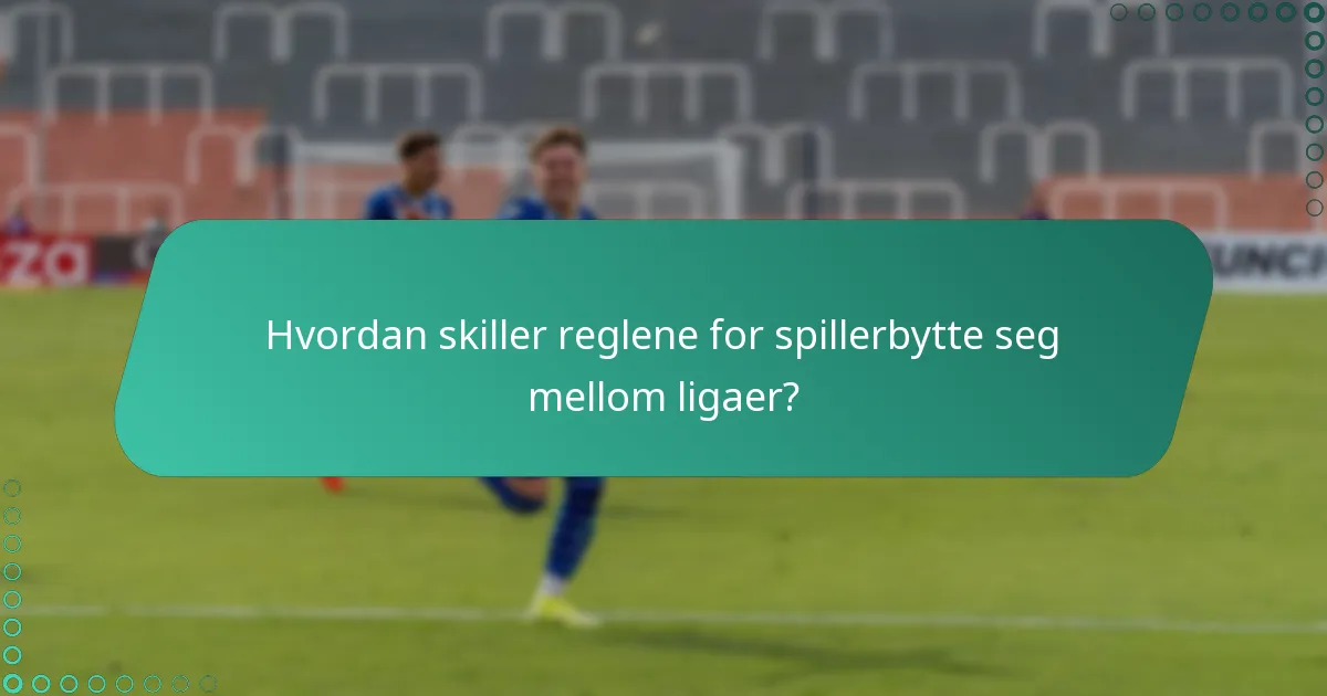 Hva er konsekvensene av reglene for spillerbytte på lagstrategi?